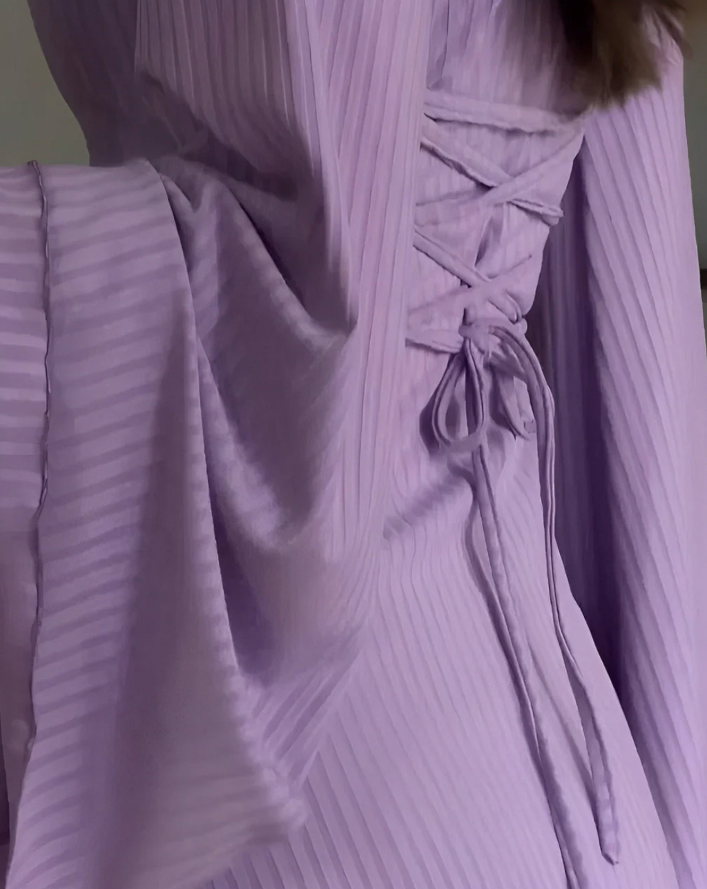 Zarif Örgü Maksi Elbise