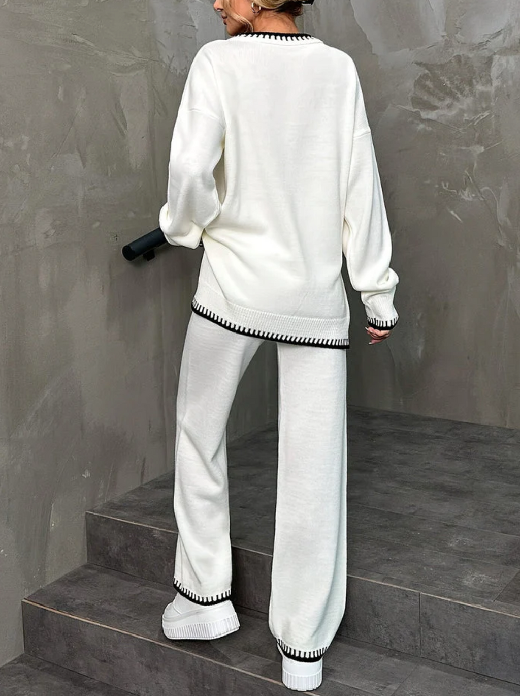 Rose | Knitted Tracksuit