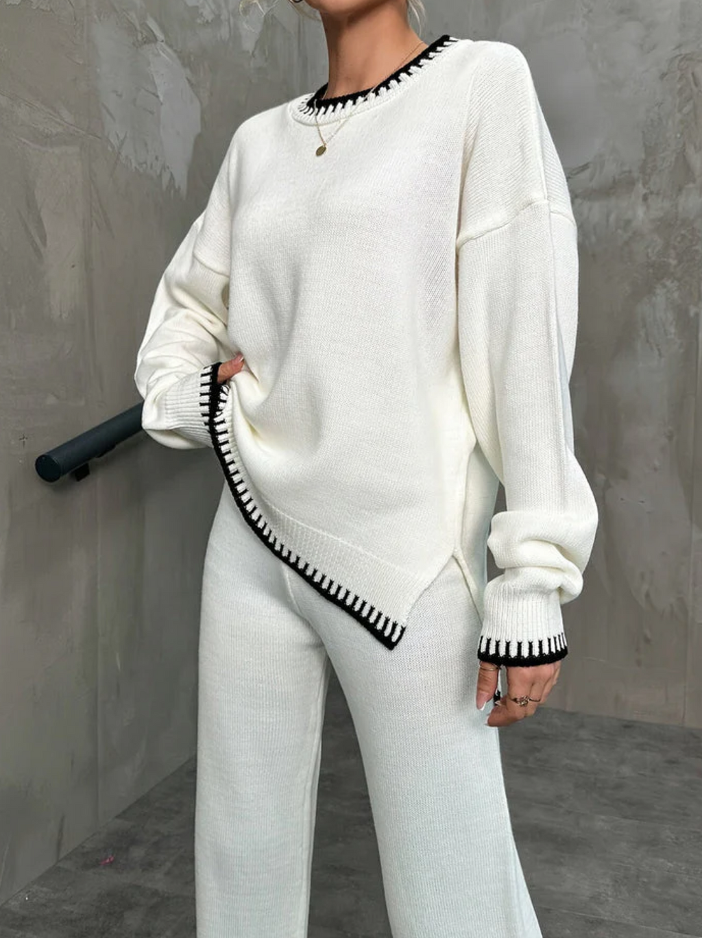 Rose | Knitted Tracksuit